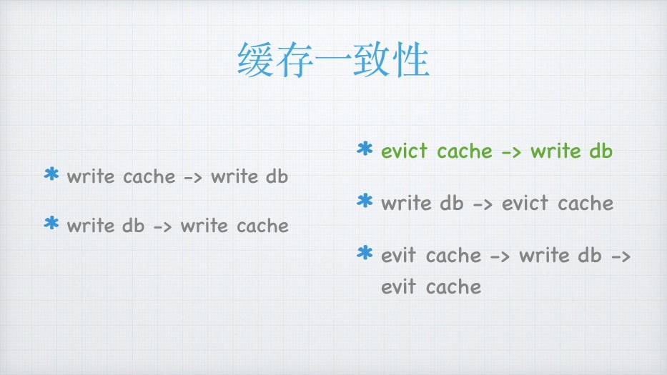 redis cache 缓存一致性